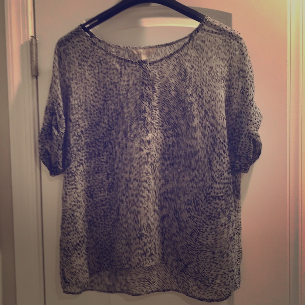 Sexy, sheer, flowing blouse